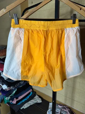 Gymshark Pulse 2-in-1 Lined Running Shorts Orange White Size Small thumbnail 7