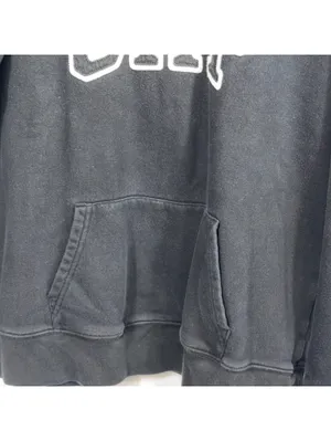 Gap Black Logo Pullover Hoodie Women’s L thumbnail 3