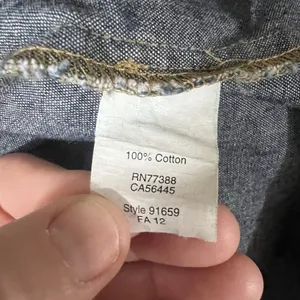 J.Crew Women's Blue Denim Chambray Shirt Dress Roll Tab Sleeve Size Small Preppy thumbnail 6