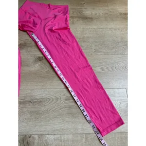 EUC OFFLINE By Aerie Real Me High Waisted 7/8 Crossover Legging PINK size L thumbnail 5