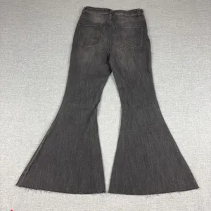 We The Free People Jeans Womens 29 Gray Charcoal Wash Flared Slim Stretch Denim thumbnail 4