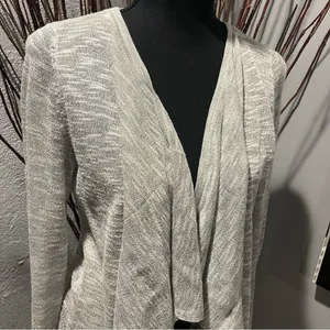 🍒Inc International Concepts Grey Lightweight Cardigan Size Medium🍒 thumbnail 2