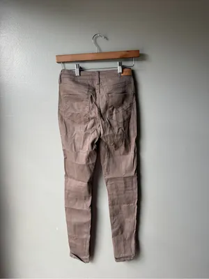 Aeropostale High-Waisted Jegging Skinny Jeans Taupe Brown thumbnail 5