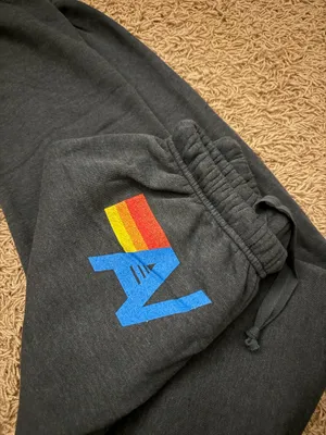 Aviator Nation Logo Sweatpants Charcoal thumbnail 5