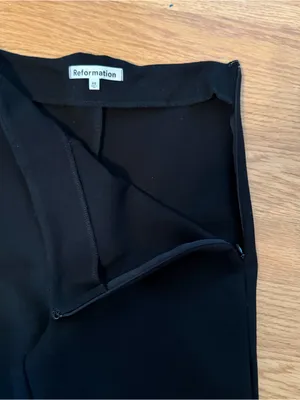 Reformation Jolie High-Waisted Ponte Flare Pants thumbnail 5