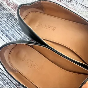 J. Crew Leopard Print Black Loafers thumbnail 4