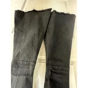 Hammer Jeans Black Super Flare High WAisted Women's Juniors Sz 1 thumbnail 4