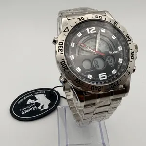 Stauer Compendium Hybrid Chronograph Watch - Oversized Sporty Timepiece thumbnail 2