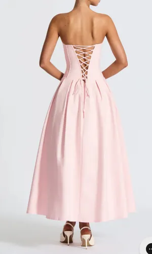 Babyboo SALMA MIDI DRESS - BLUSH thumbnail 2