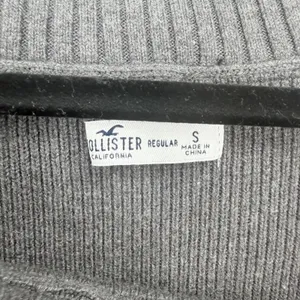 Hollister Sweater Dress Women Small Gray NWT‎ Off Shoulder Ribbed Knit Coquette thumbnail 6