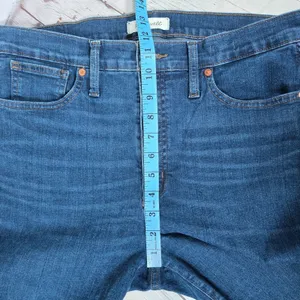 Madewell 10 High‎ Rise Skinny Jeans Dark Wash Women Size 31 FA20 thumbnail 9