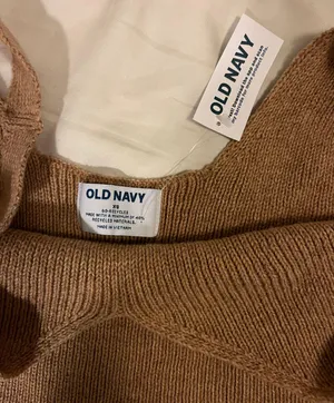 Old Navy V-Neck Rib-Knit Sweater Tank Top thumbnail 3