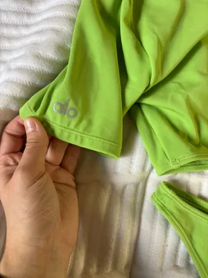Alo yoga green one piece swimsuit thumbnail 2