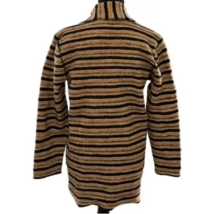 Josephine Chaus Striped Wool Open
FrontJacket(Size Small) thumbnail 4