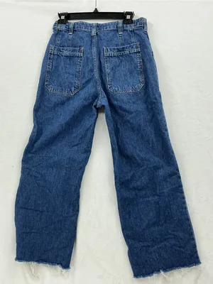 We The Free High-Rise Wide-Leg Jeans — Blue 981 thumbnail 6
