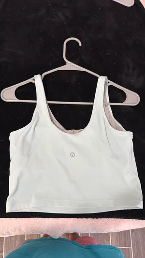 Athletic crop top Blue Size L thumbnail 3