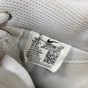 Nike Air Force 1 Low '07 Triple White CW2288-111 Men’s 9 Leather Sneakers thumbnail 11