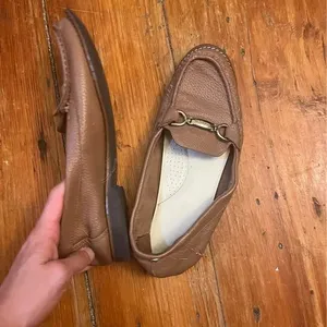 Anne Klein iFlex Brown Loafers with Buckle thumbnail 6