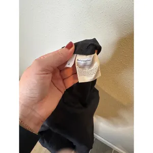 Reformation Black Linen Button Front V-Neck Wide Leg Jumpsuit‎ Womens Size 4 thumbnail 4