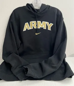 Nike “Army” Black Hooded Sweatshirt thumbnail 1
