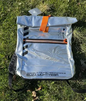 New Disney Parks Buzz Lightyear Backpack Silver School Bag thumbnail 1