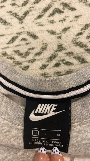 Nike Grey Crewneck Sweatshirt thumbnail 2