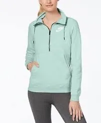Mint green Nike quarter zip thumbnail 1