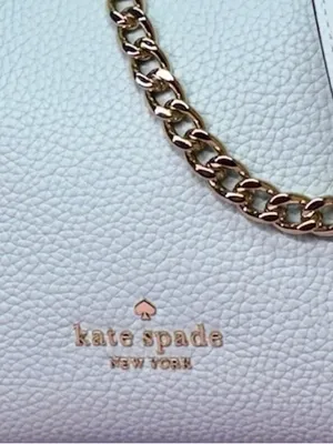 Kate Spade New York Pebbled Leather Convertible Crossbody Bag in Crisp Sky NWT‎ thumbnail 3