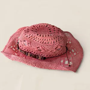 Source Unknown pink festival cowboy Women's Pink Hat thumbnail 3