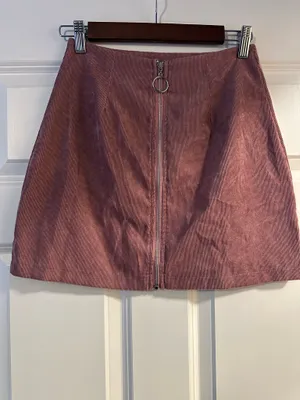 Pink Corduroy Skirt Size XS thumbnail 3