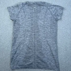 Lululemon Swiftly Tech Short Sleeve Shirt Women's 12 Heathered Gray Stretch Yoga thumbnail 9