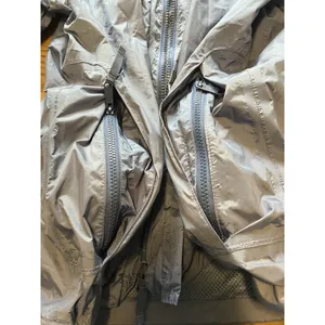 Cabelas Women Blue Zip Windbreaker Rain Jacket lightweight‎ Size Small Outdoor thumbnail 11