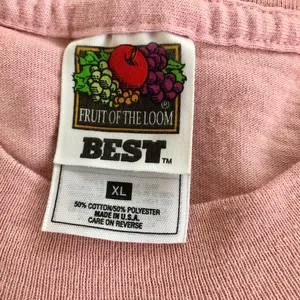 Fruit of the Loom Vintage Single Stitch XL Give Pints For Half Pints thumbnail 3