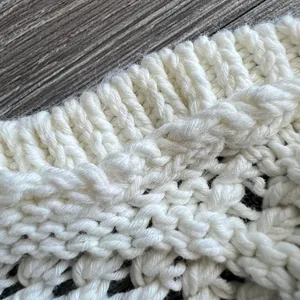 Madewell Crochet Knit Sweater Top Small White Sleeveless Flaw thumbnail 9