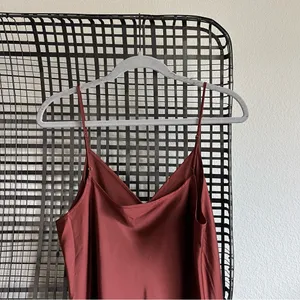 ALLSAINTS Hera satin slip dress thumbnail 6