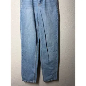 American Eagle Highest Rise Baggy Mom Jeans Light Wash Sz 0 thumbnail 3