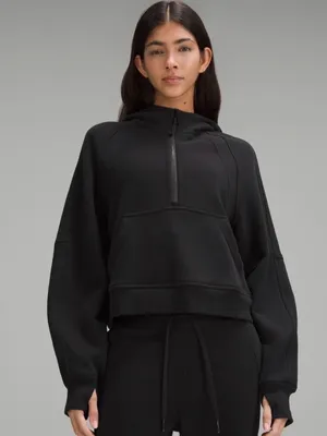 Lululemon Scuba Oversized Half Zip Size XS/S Black Sweater thumbnail 1