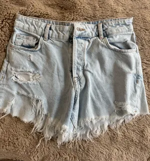 Zara Denim Shorts thumbnail 1