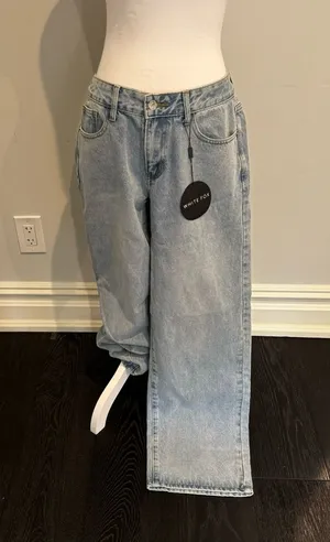 White Fox Denim Wash Jeans thumbnail 1