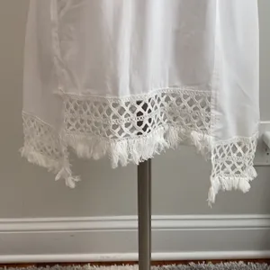 Solitaire Swim White Crochet Trim Cover Up Dress thumbnail 5