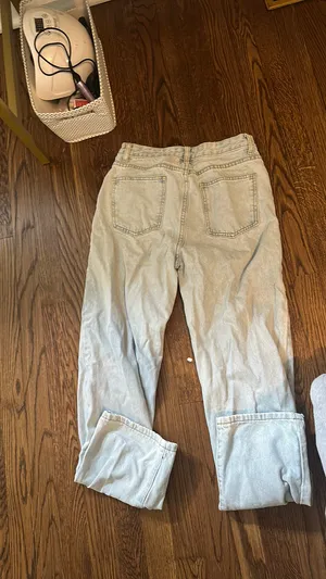 Edikted straight leg jeans thumbnail 3