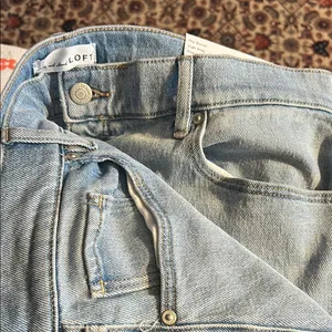 NWT The Barrel High Rise Blue Women's Jeans thumbnail 4