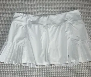 MPG Mondetta Groove White Pleated Hem Knit Skort Golf Pickleball Size XXL thumbnail 1