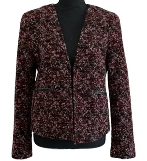Ann Taylor Tweed Wool Blend Open Front
Blazer(Size Medium) thumbnail 1