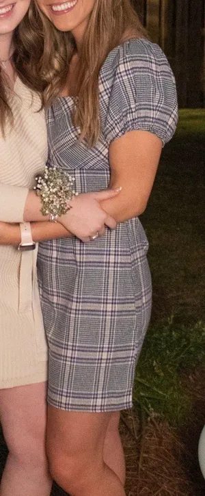 Altar'd State Plaid Dress thumbnail 1