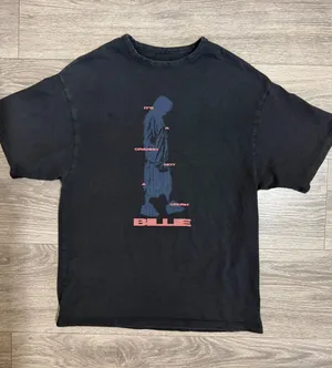 Billie Eilish Women Tee XXS It's A Craving Not A Crush Graphic Black Concert thumbnail 1