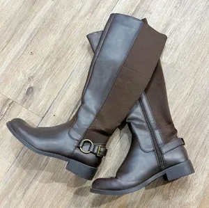 Francescas Brown Mid Calf Boots thumbnail 1