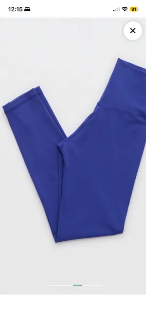 Aerie blue leggings thumbnail 4