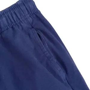 Karen Scott Sport Navy High Rise Wide Leg Pull On Lounge Athleisure Pants SZ L thumbnail 4