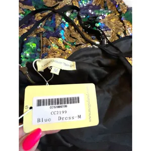 NWT Love and Other Things Multicolor Sequin Dress - Size M thumbnail 13